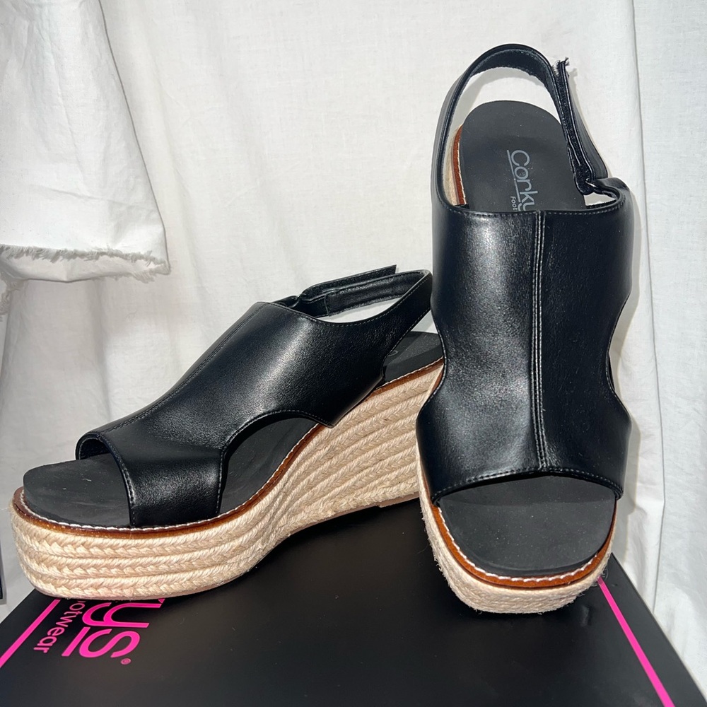 Corky’s Freddie in Black size 10